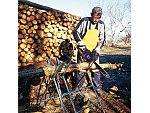 Стойка за рязане на дърва